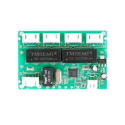 Factory price OEM mini 4 port ethernet switch with 1 uplink small printed circuit board