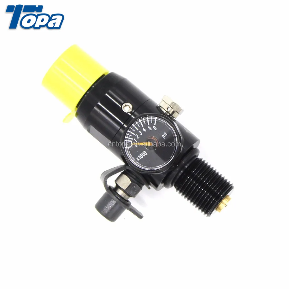 High pressure air tank regulator valve 300bar pcp