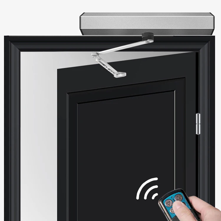 Умное управление Wi-Fi деревянная стеклянная железная дверь автоматический Открыватель двигатель для жилых и коммерческих помещений механизм дверей