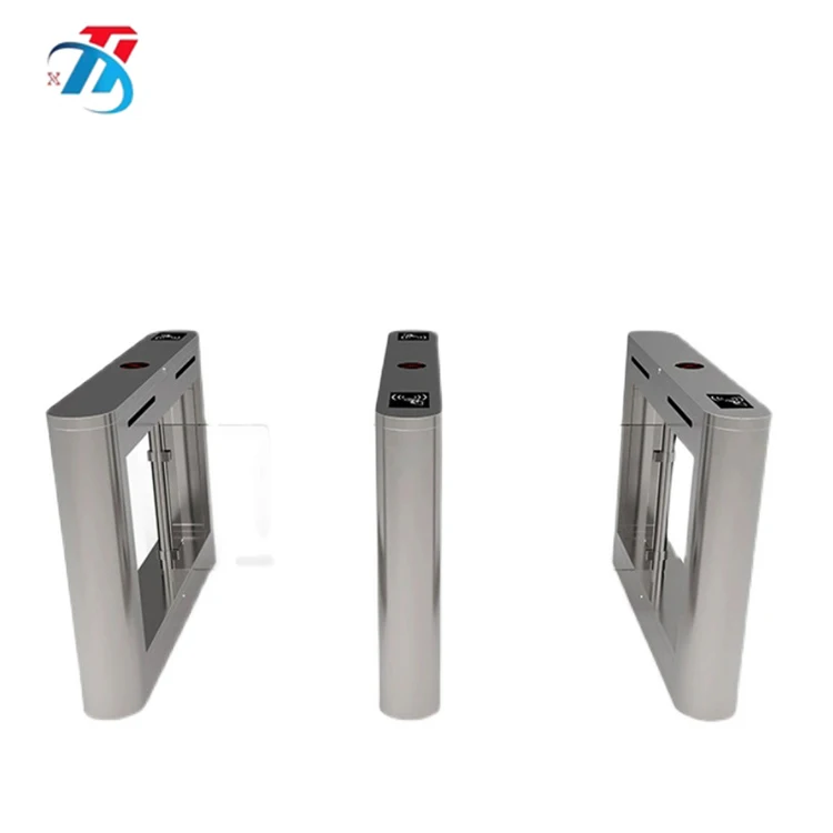 Rfid intelligent channel swing gate entrance and exit rotary swing gate community access control system