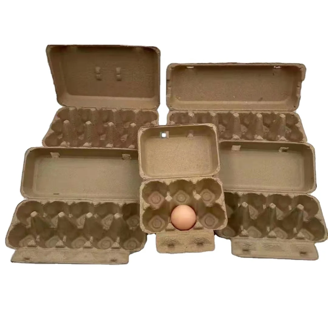 Reliable Supplier 6 8 12 30 56 Paper Cardboard Egg Cartons/Pulp Egg Tray Packaging
