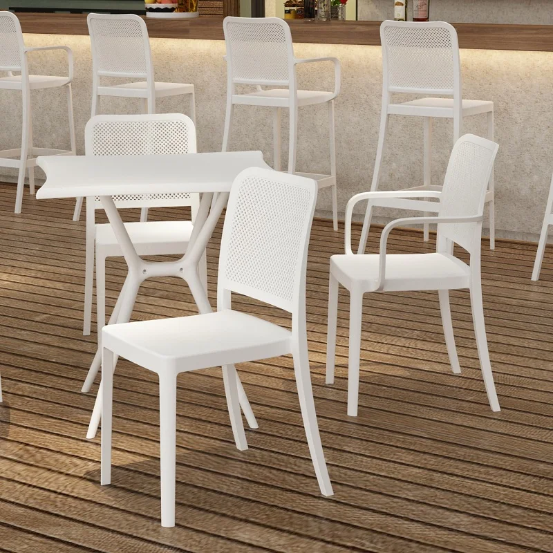  Manufacturer new design KD packing PP plastic hot sell patio garden outdoor chair bar