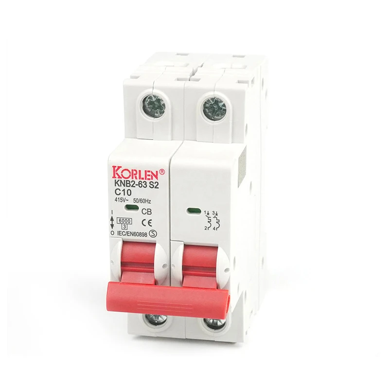 High Quality China 6kA MCB Miniature Circuit Breaker Air Switch with CE, CB