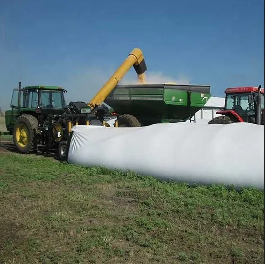 Wholesale 230mic 250mic Low Price 5-layer High Quality PE Silo Bags for Grain/silage Storage with Long Perfomance Life