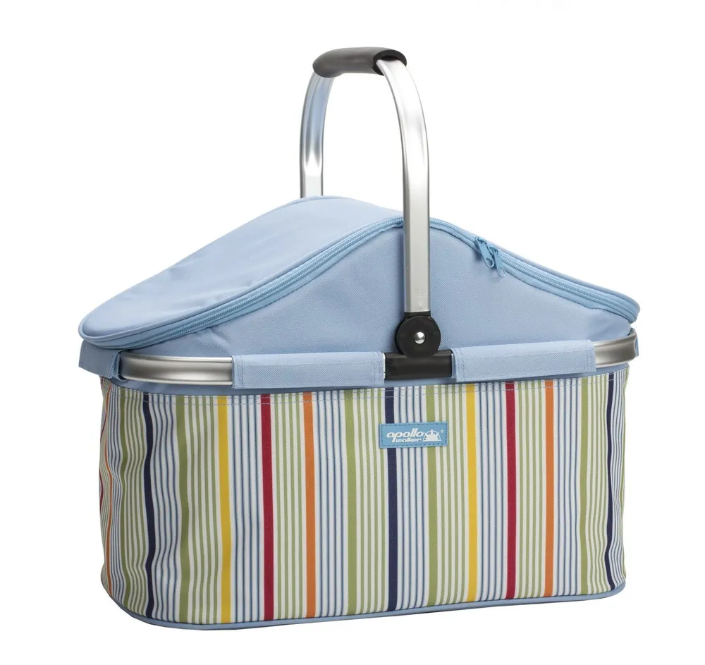 Foldable Portable Portable oxford cooler bag Storage Basket