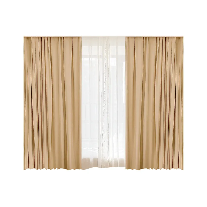 Hot sale bohemian style living room curtains fashion luxury window curtains living room stitching blackout curtains