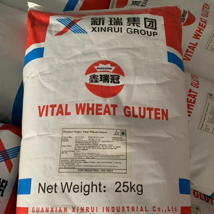 Haccp BRC 25kg/bag Wheat gluten Vital Wheat Gluten