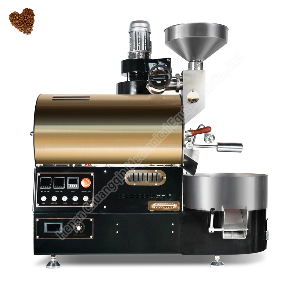 3kg Coffee Machine Roaster For Bean Electric&gas Coffee Roaster Full Automatic Coffee Roaster