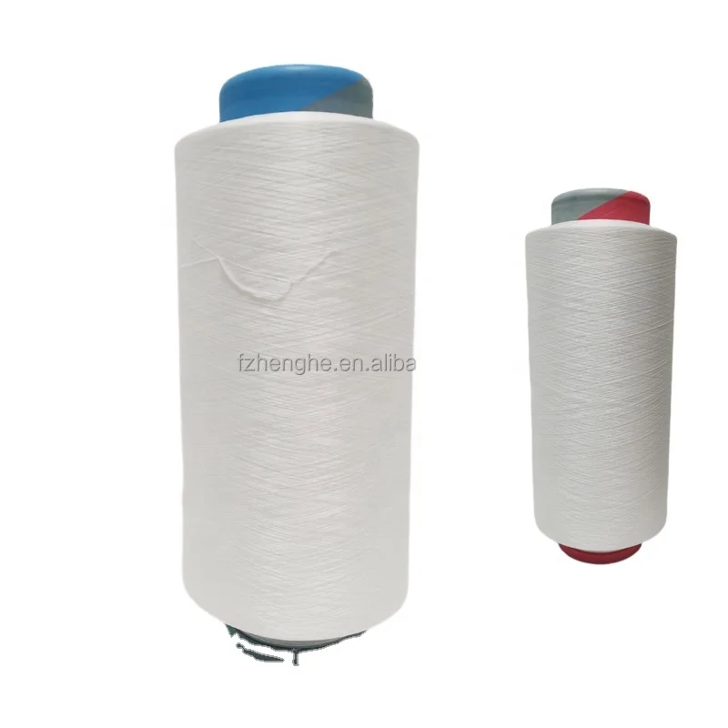 Polyamide Nylon PA66 DTY for Wedding Dress 75D/24F 1 Bright Yarn White Fancy Socks Anti Item Style Pattern Sewing Color Hand