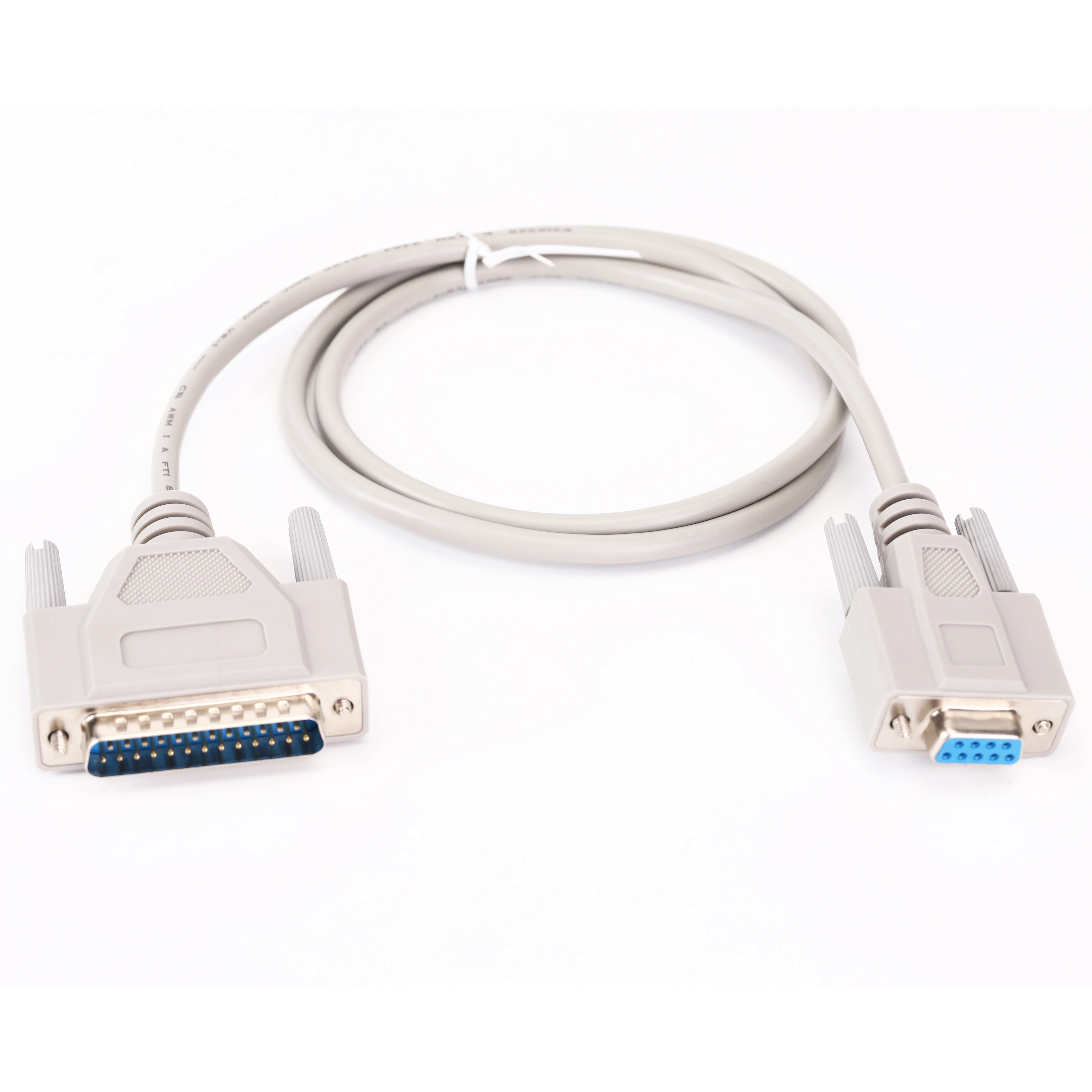 Wholesale Factory Price Customize D-sub cable DB25 Pin connector Male to DB9 Pin Female Printer Extension data Cable