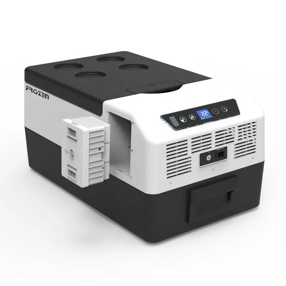 15L AC DC 12v Mini Car Portable Fridge Freezer Car Fridges For Camping Party Outdoor Compressor Freezer Refrigerator Cooler