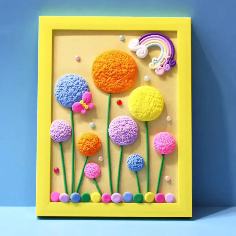 Playdough Foam Set Slime Air Dry Soft Toy  Super Light Polymer Clay Diy Manufacturers ultralight clay DIY Foam Clay