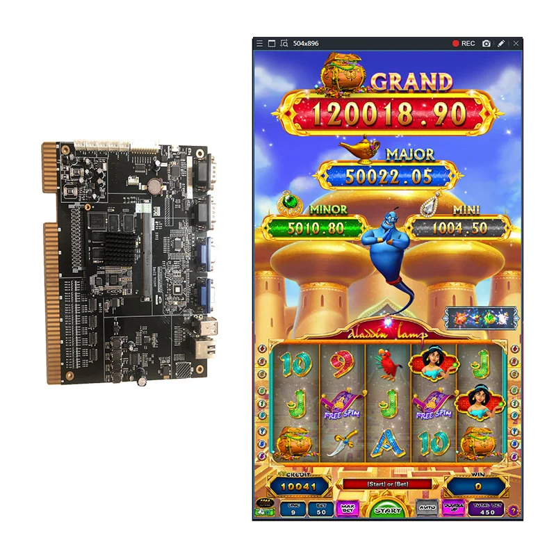 Factory offer 1 Player Dragon Link Aladdin Lamp Game Machine Earn Money Casino Jammer Slot Machines Gambling For Adult