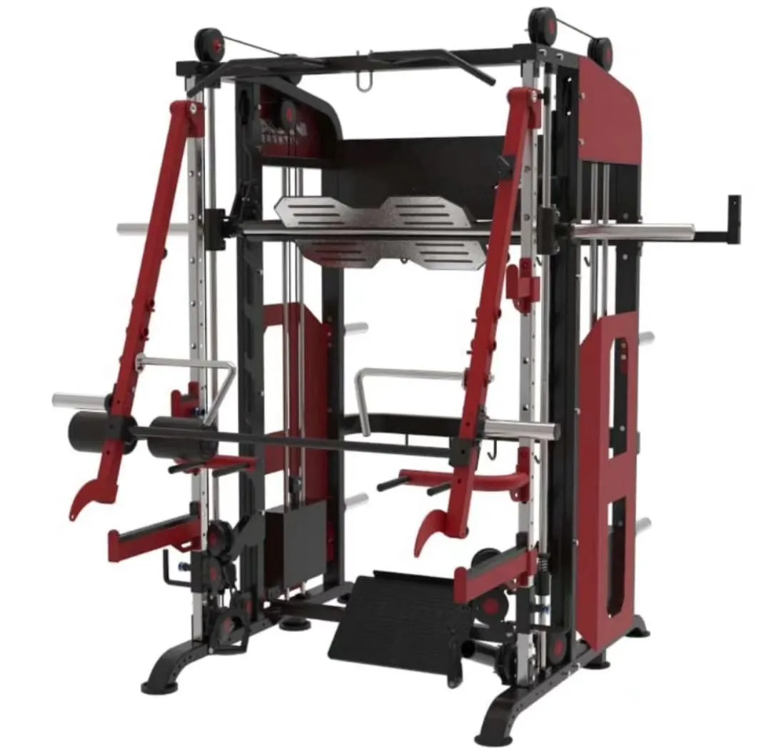 Коммерческое оборудование для тренажерного зала, многофункциональная Смит-машина для дома и спортзала