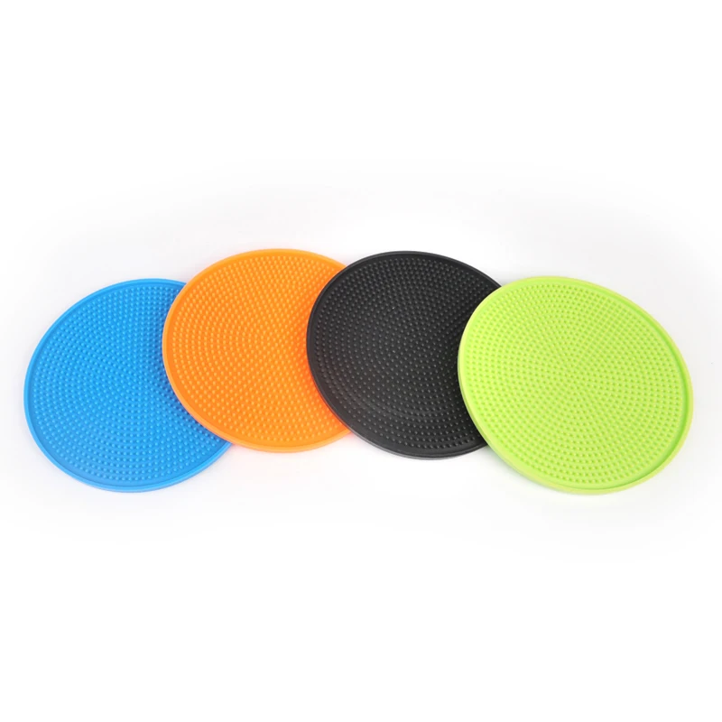Slow food anti-choking bowl anti-push anti-flip silicone dog bowl silicone dog licking pad
