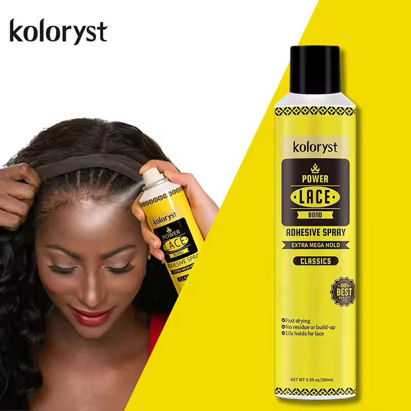 Factory wholesale 180m Lace Wig Melting Spray Mist Wholesale Wig Adhesive Glue Lace Front Melt Super Hold Melting Spray