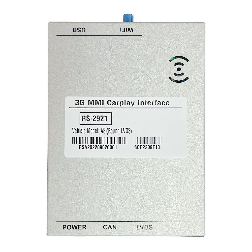 Aud1 A8 MMI 3G System Original Screen Upgraded Carplay Wireless Kit