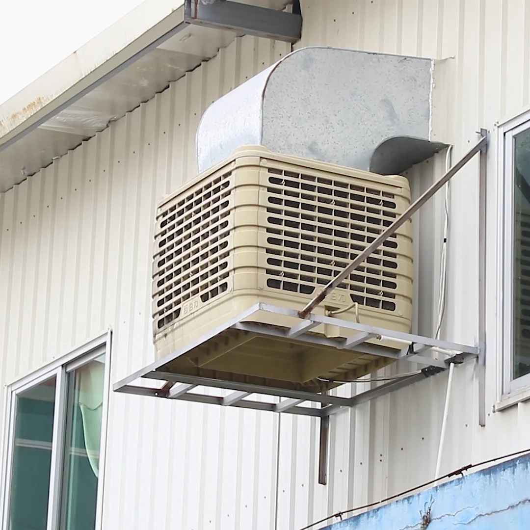 Good Price 18000m3/h Evaporative  Cooler Water Pump Wall Mounted Evaporative Air Cooler