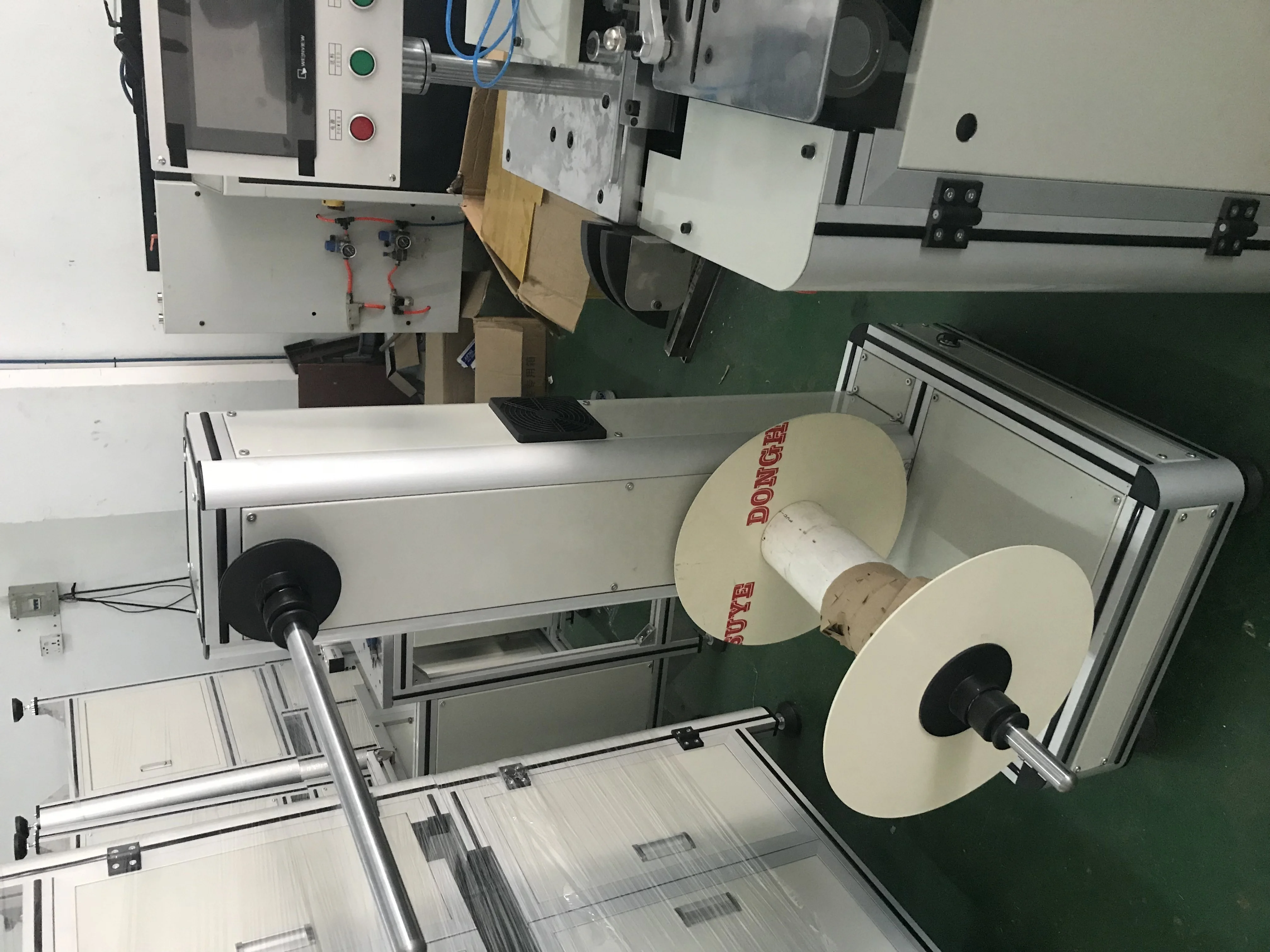 Double wire loop spiral coil binding machine/double wire binder machine