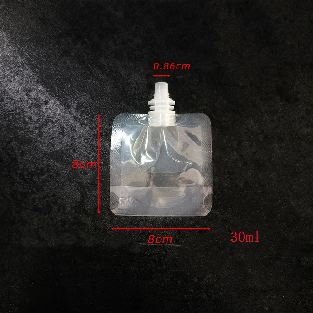 750ml 1000ml Mylar Doypack Plastic Nylon Packaging Material Dish Washing Liquid Soap Spout Pouch PE Security Juice Bag Beverage