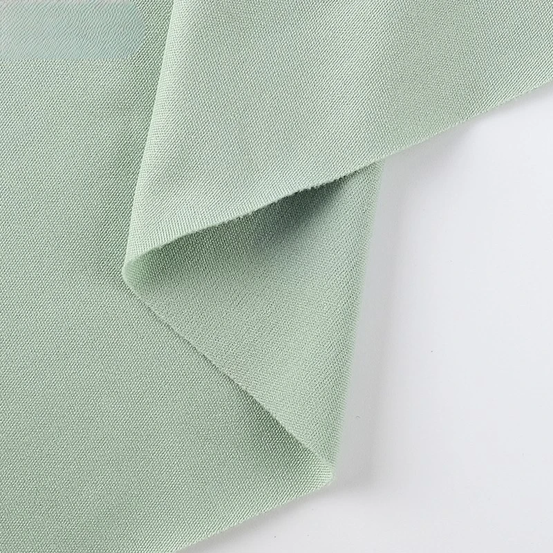 Stretch Knitting Fabric Nylon Spandex Fabric High Elastic Double Sided 80% nylon 20% spandex for yoga cloth shapewear