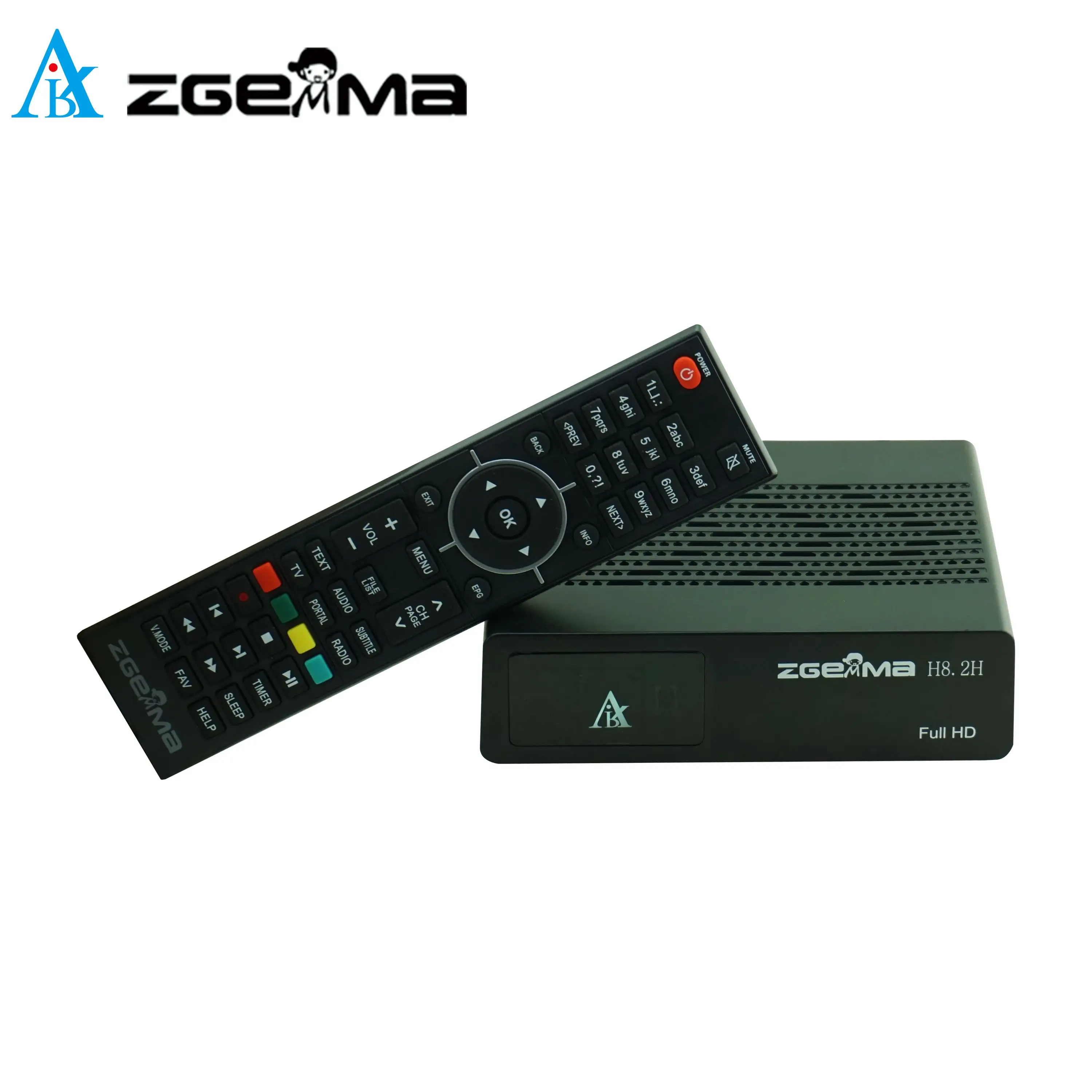 ZGEMMA H8.2H DVB-S2X + DVB-T2/C free to air 1080p Enigma2 linux OS H.265 satellite tv receiver
