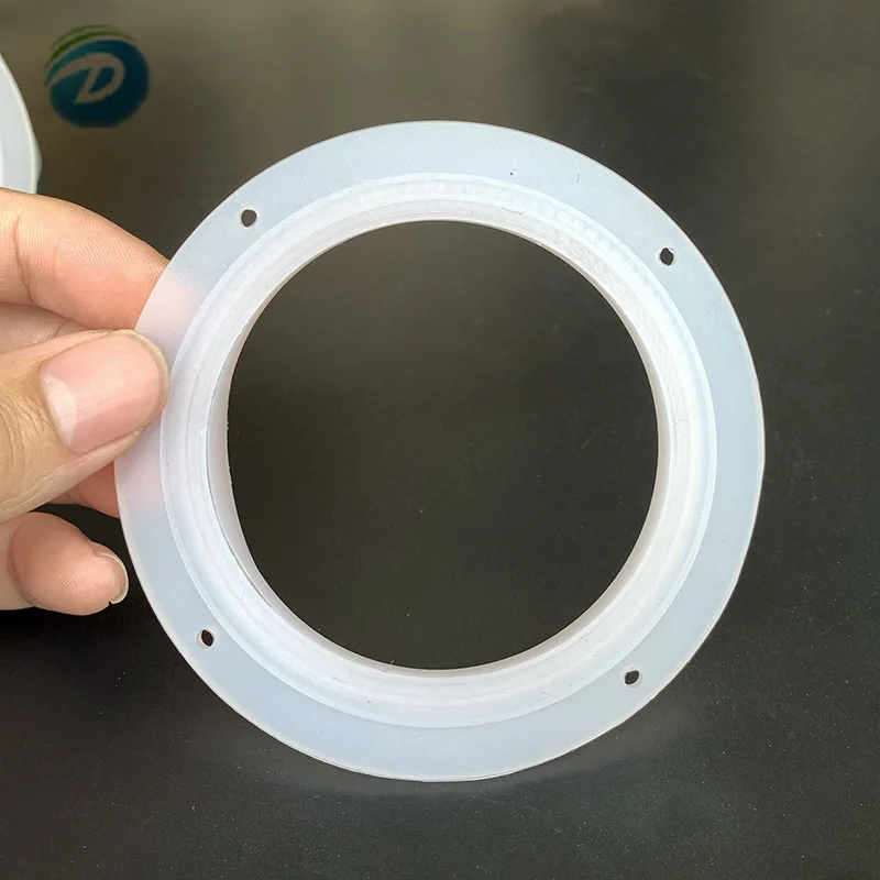 custom High Temperature Resistance Soft free bending flexible Silicone nitride ceramicCone Rubber washer