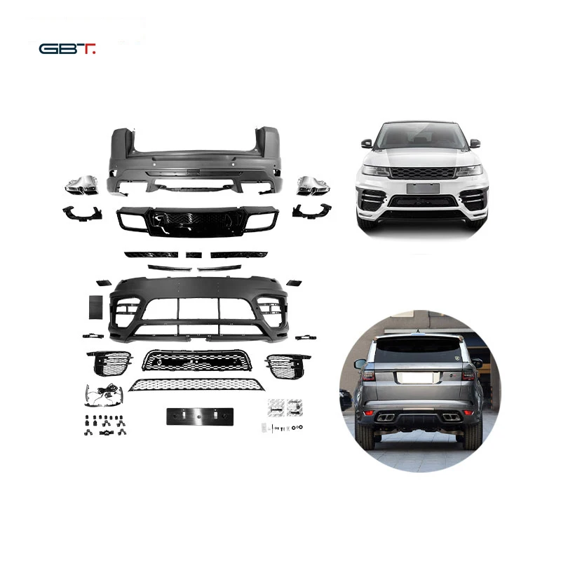 GBT Car Modification Parts Upgrade Bumpers Grille Suitable For 2018-ON Land Rover Range Rover Facelift To LM Model Accessories