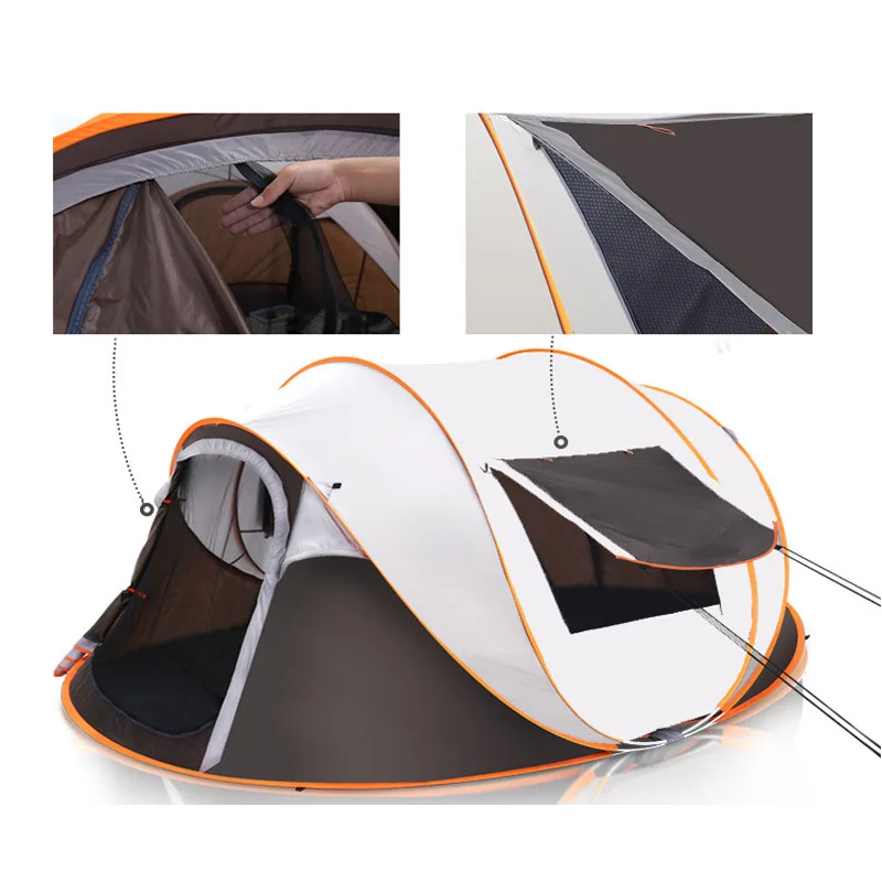 oxford fabric tent solar camping tent good quality camping pop up boat family tent