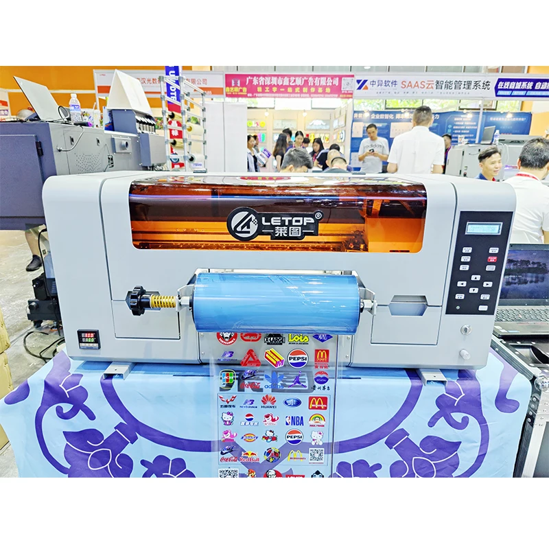 Adhesive Vinyl Decal A3 Uv Dtf Printer Printing Laminating Uv Dtf Sticker Printer