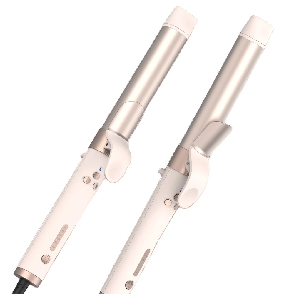 New LCD Automatic Hair Curler Rotating Curling Iron Ceramic Professional Heating Hair Stick Portable Air Spin Curl For Hair Type