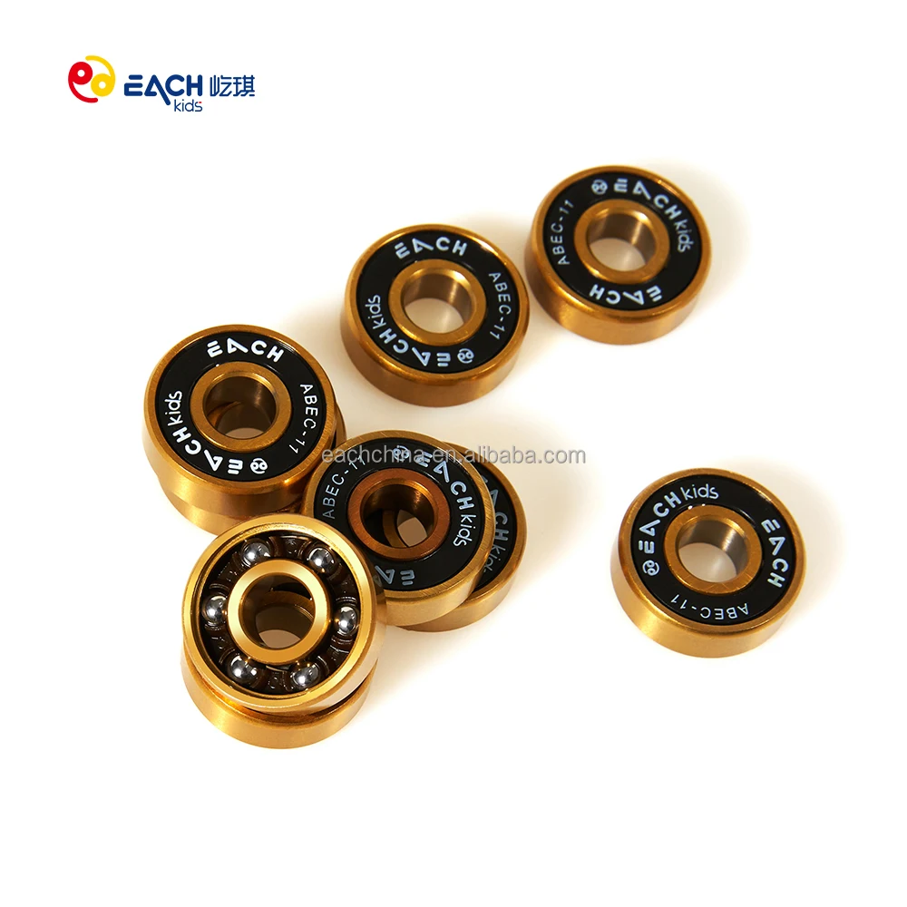 EACH Steel Ball Bearings 608 Skateboard Bearings 22mm*7mm*8mm ABEC-11 For Roller Skates Skateboard