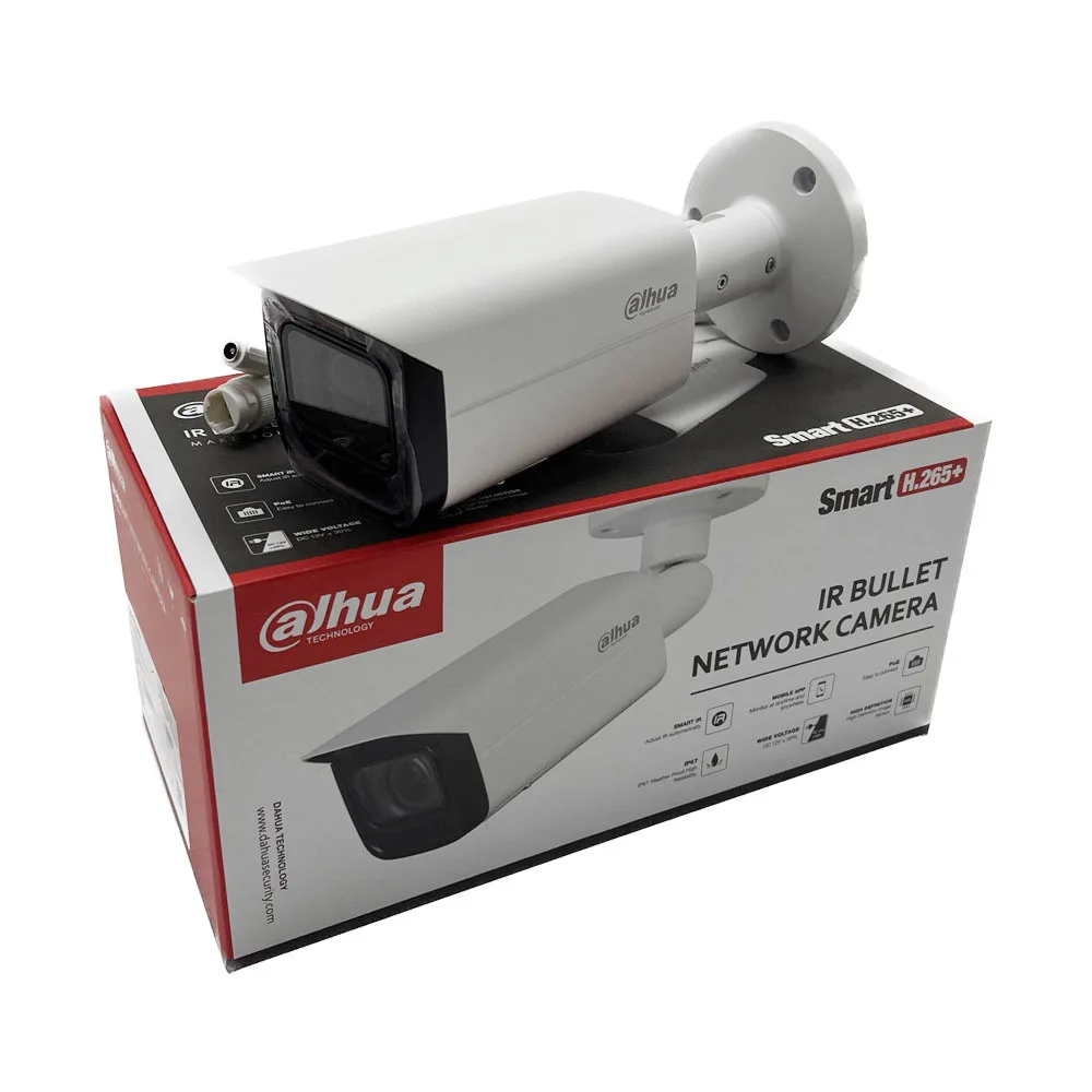 Dahua IPC-HFW5442T-ASE 4MP IR Fixed-focal Bullet Built-in MIC Network Camera Dahua IP Camera