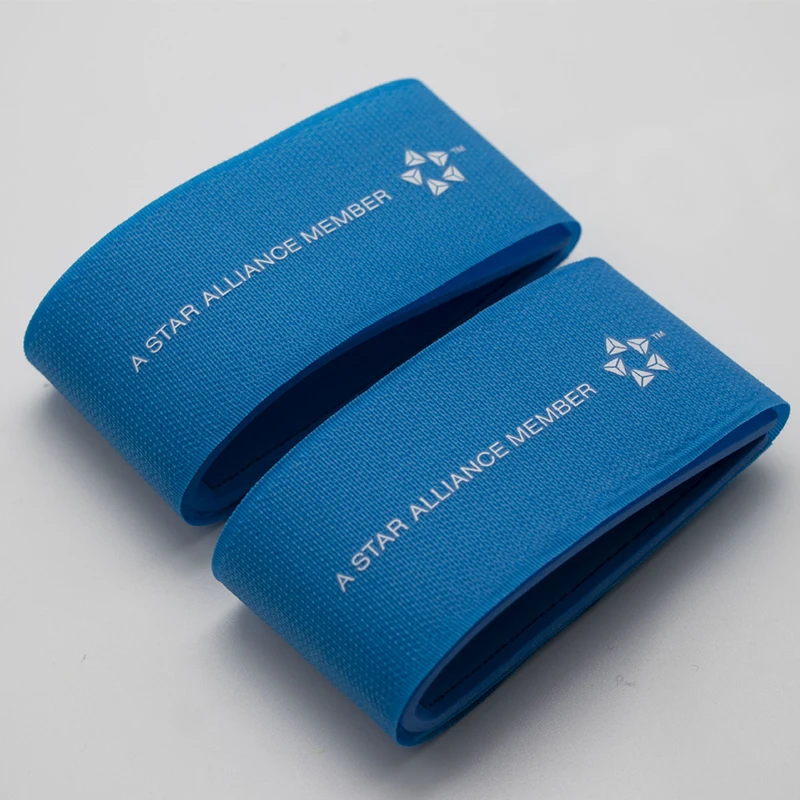 High quality Custom Logo Nordic Cross Country Ski Strap Snowboard Binding Hook And Loop Ski Strap Rubber Strap