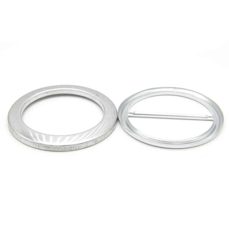 Factory Price Fashion Round Shape Pin Belt Buckle Cover Belt Buckle For Garment