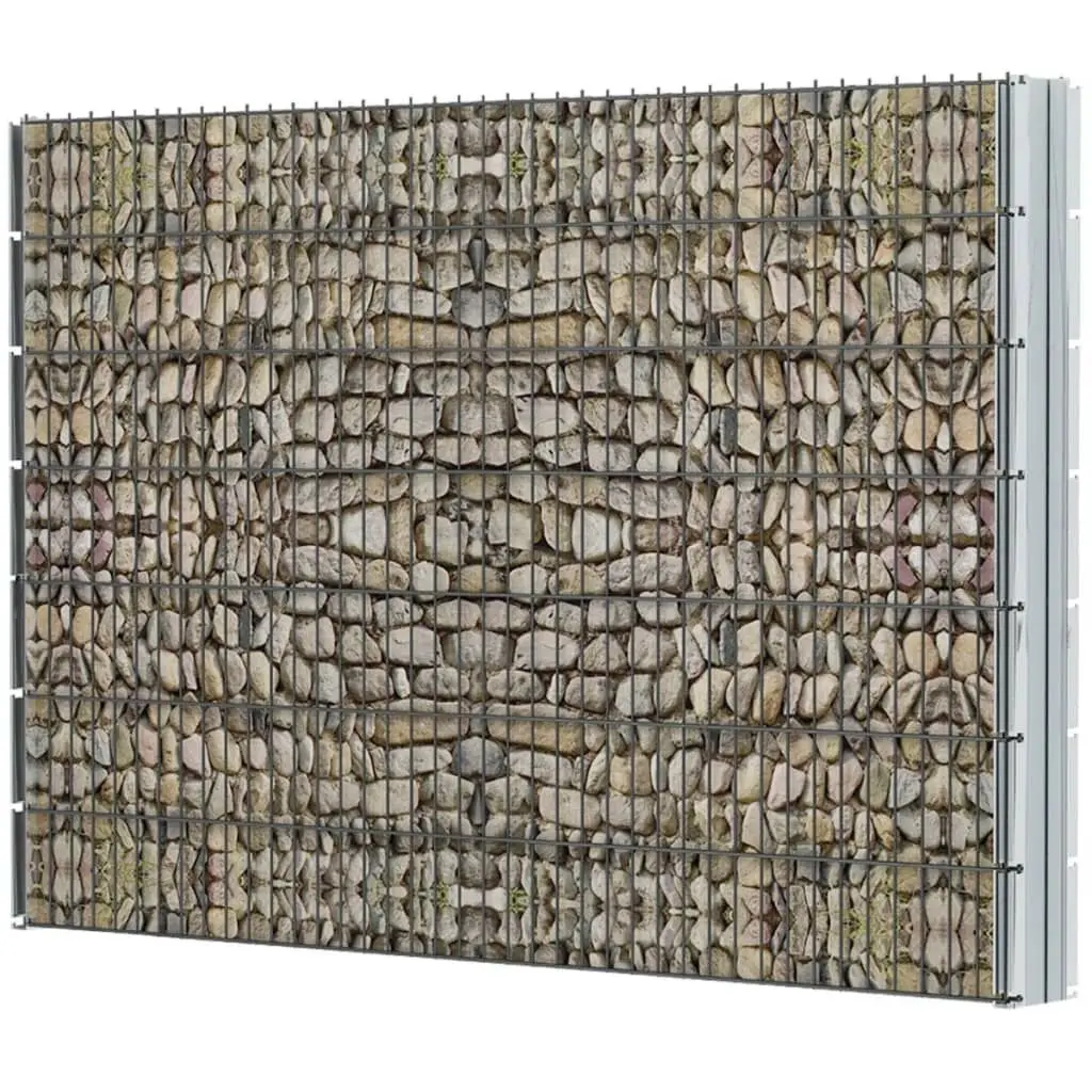 Garden decoration fence welded Galfan/ galvanized steel wire architectural gabion