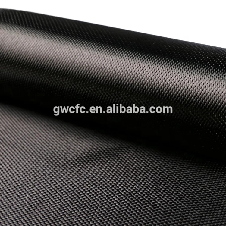 210g Yellow Carbon Fiber Fabric customized Kevlar Carbon Fiber Cloth kevlar carbon