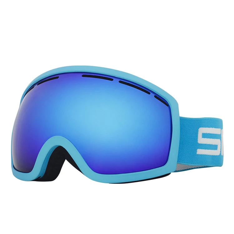  Guangdong factory price OEM adjustable elastic silicone anti-slip google glasses snow board womens ski googles