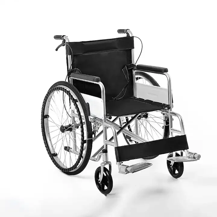 medical manual cheap foldable lightweight wheelchair handicap patients disabled wheel chair