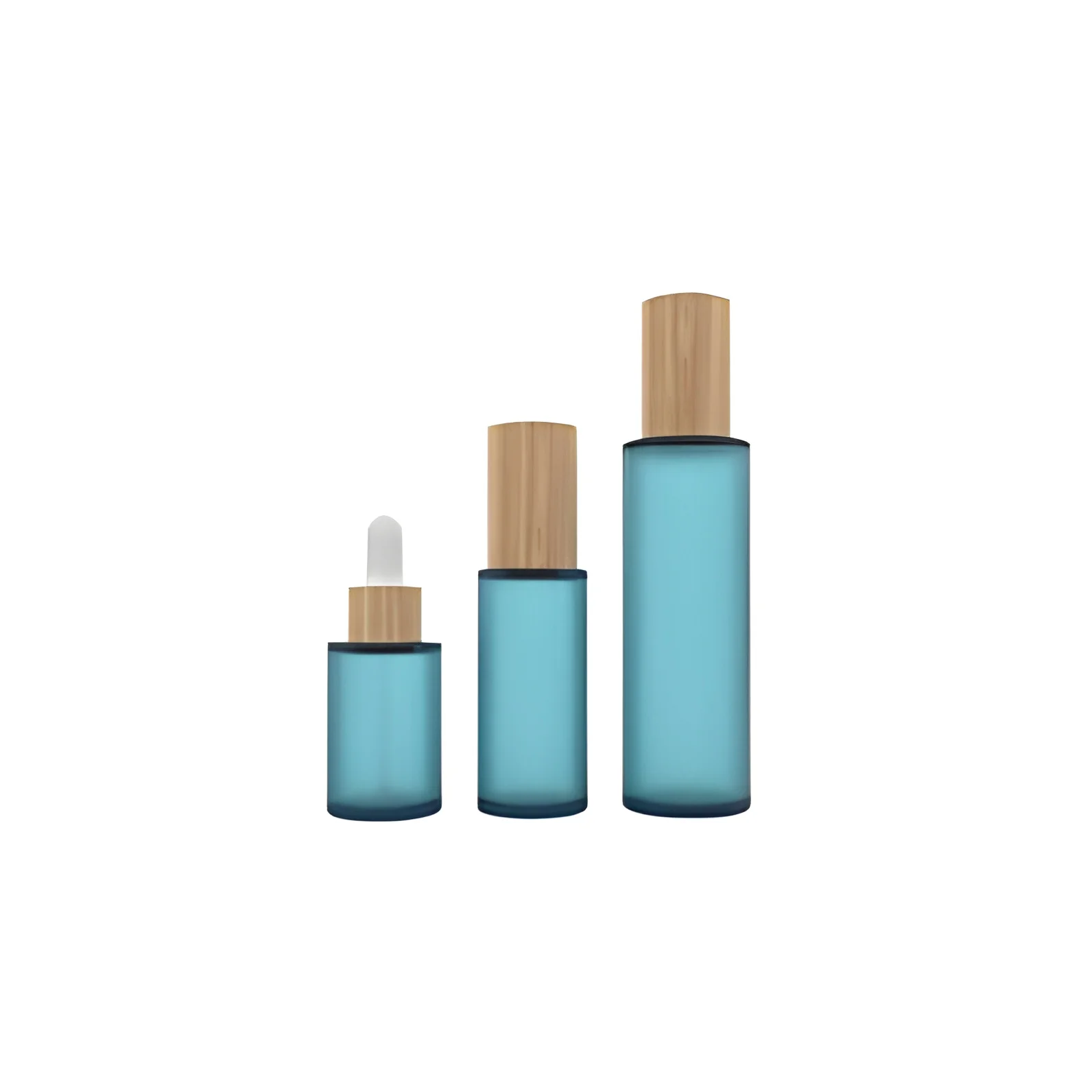 bamboo glass bottle and jar glass spay bottle bamboo cosmetics container with bamboo lid