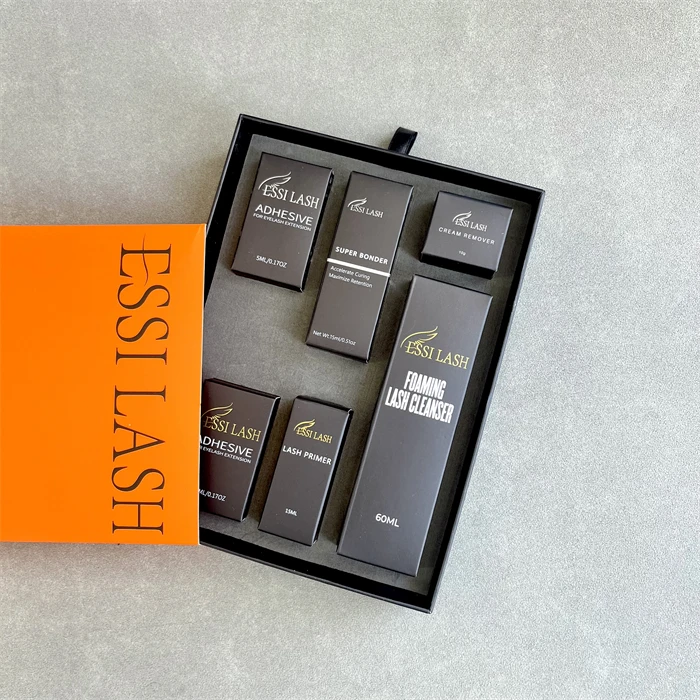 ESSI LASH Fast Dry Strong Private Label pesta as tray lashes Glue Remover Bonder Liquid 6 kit for eyelashes Extensions wholesale