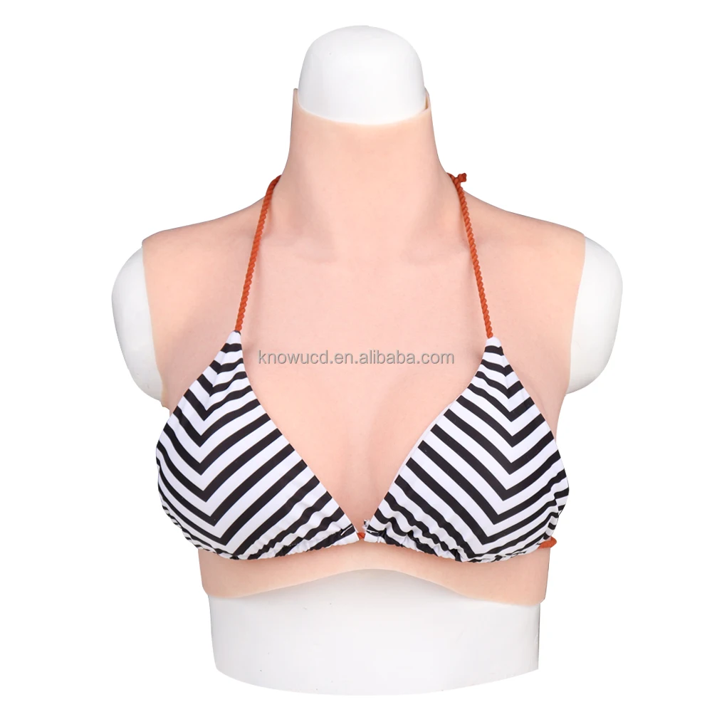 Silicone Breast Plate for Trandsgender Tits Crossdresser Drag Queen Silicone Breast Forms Boobs M2F