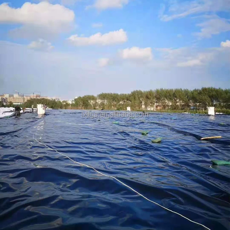 1.0mm 2mm HDPE PVC Water Tank Pond Liner 1.5mm hdpe landfill artificial lake liner dam liner Leak-proof geomembrane price