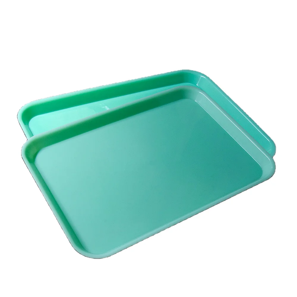 Высококачественный самоклавируемый стоматологический разделенный пластиковый поднос для инструментов