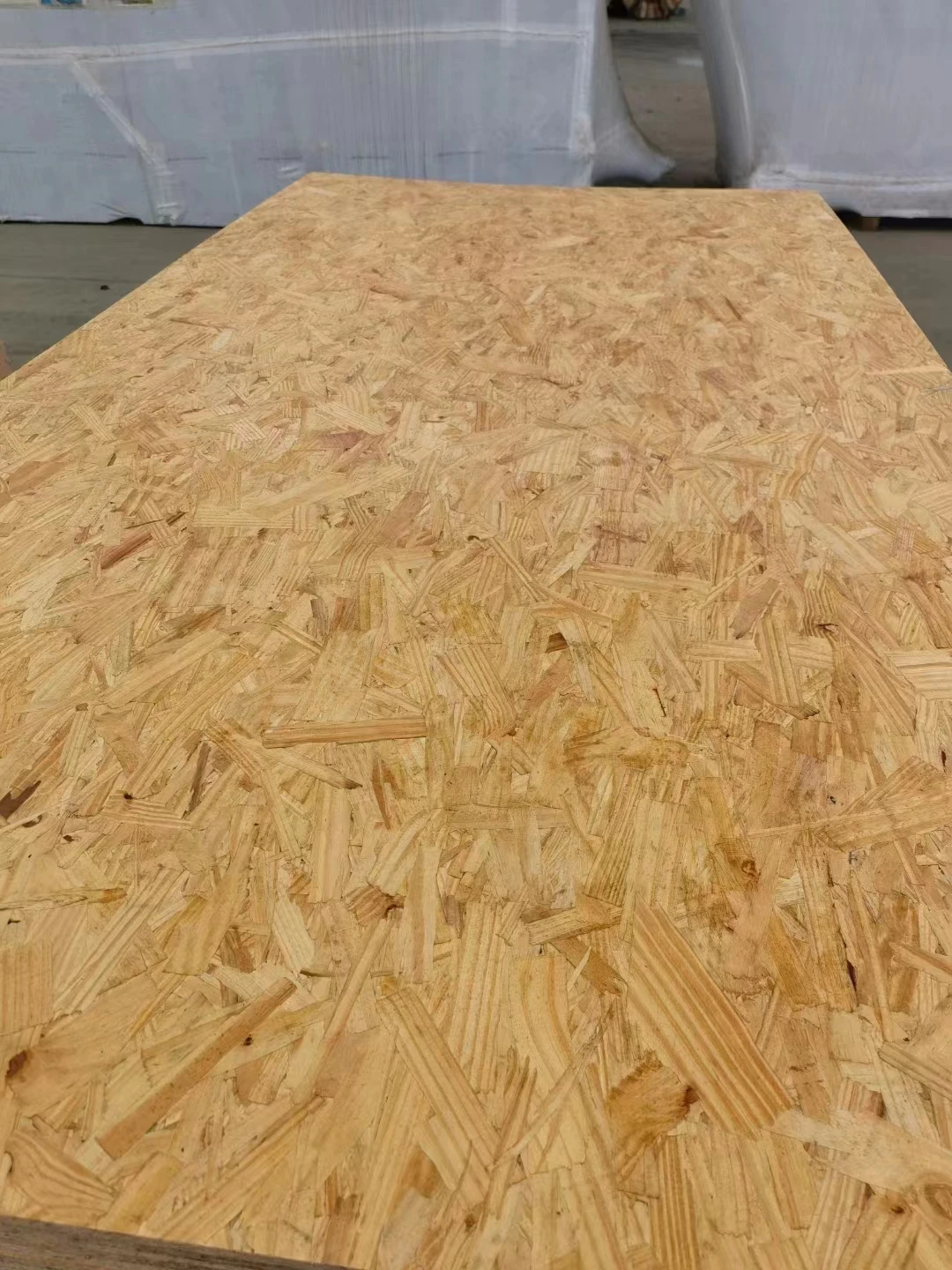 Wholesale OSB 3 8mm 9mm 12mm 18mm raw face waterproof osb plywood board south america chile for outdoor usage furniture