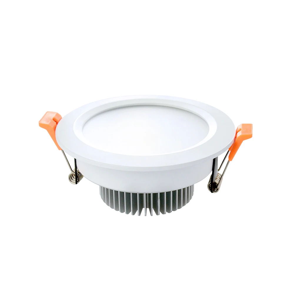 Dimmable CCT Change Australia Standard Recessed Downlight Housing Cylinder Light Slim Led Downlight