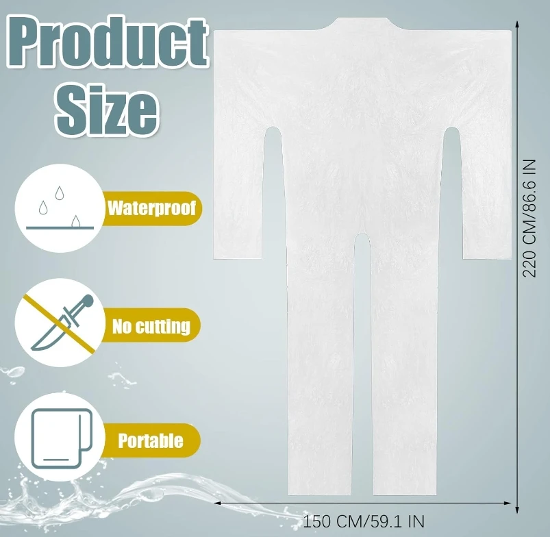 Plastic Sheeting for Body Wrap Sauna Blanket Liners Plastic Sauna Wrap Disposable Film Bathtub Bag Sauna Accessories for Beauty