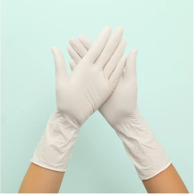 Wholesale Manufacturers Coated Cheap Prices Blue  Disposable Black Nitrile Gloves