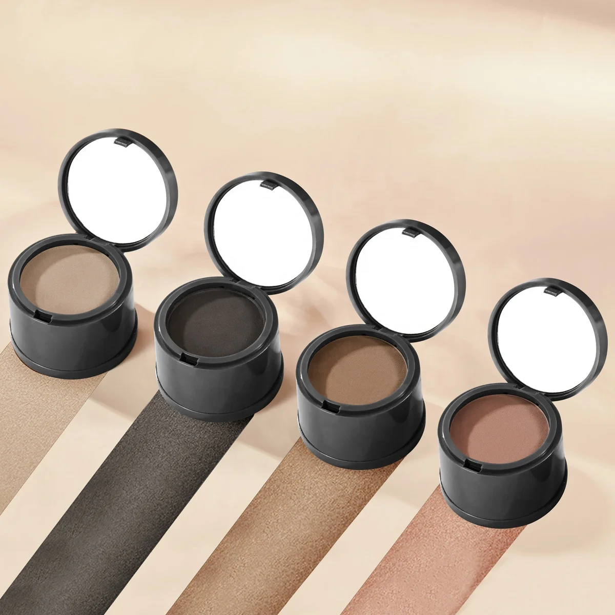 Newest Makeup Volume Hair Line Powder Waterproof Hair Shadow Powder Private Label Hairline Powder