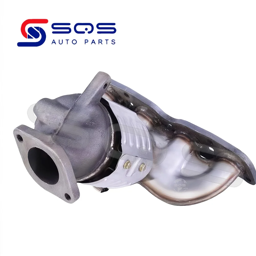 SQS High Quality Catalyst Exhaust Manifold Catalytic Converter Direct Fit Hyun-dai Ix 35 Factory Wholesale